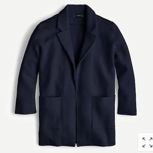 Sophie Open-Front Sweater Blazer